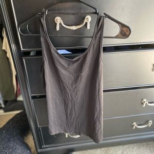 Open back exercise top